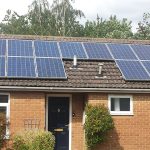 Solar installation for home